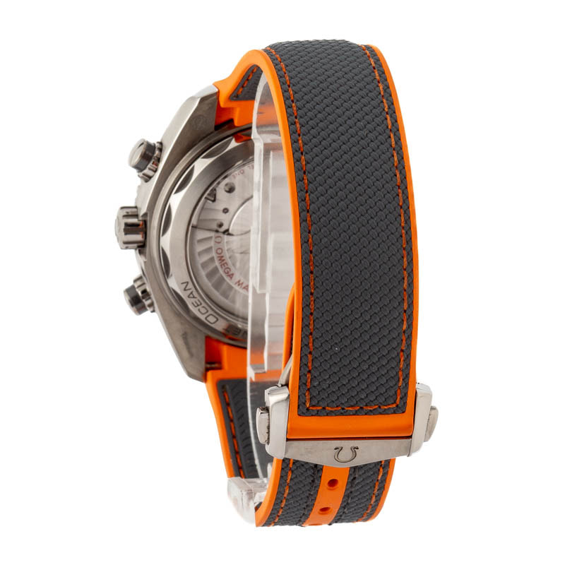 Omega Seamaster Planet Ocean Titanium On Rubber
