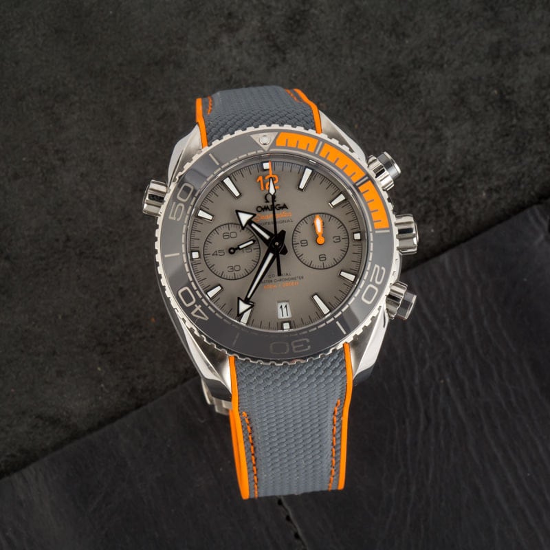 Omega Seamaster Planet Ocean Titanium On Rubber