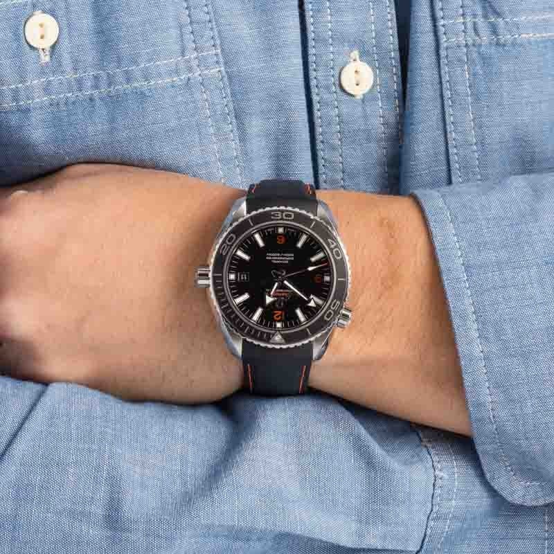 PreOwned Omega Seamaster Planet Ocean Co-Axial Black Dial