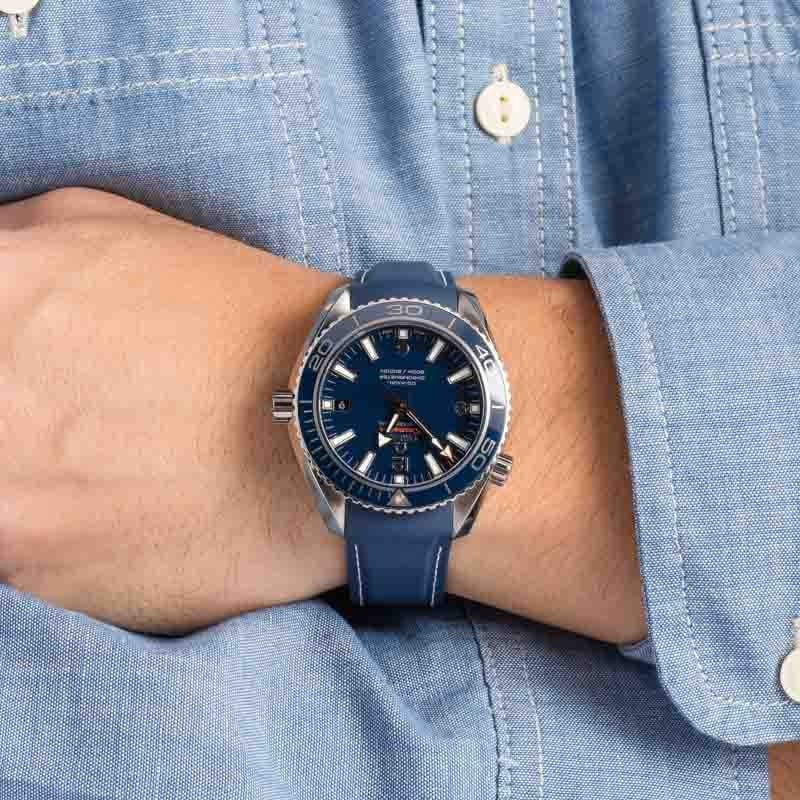 Omega Seamaster Planet Ocean 600M Titanium on Rubber