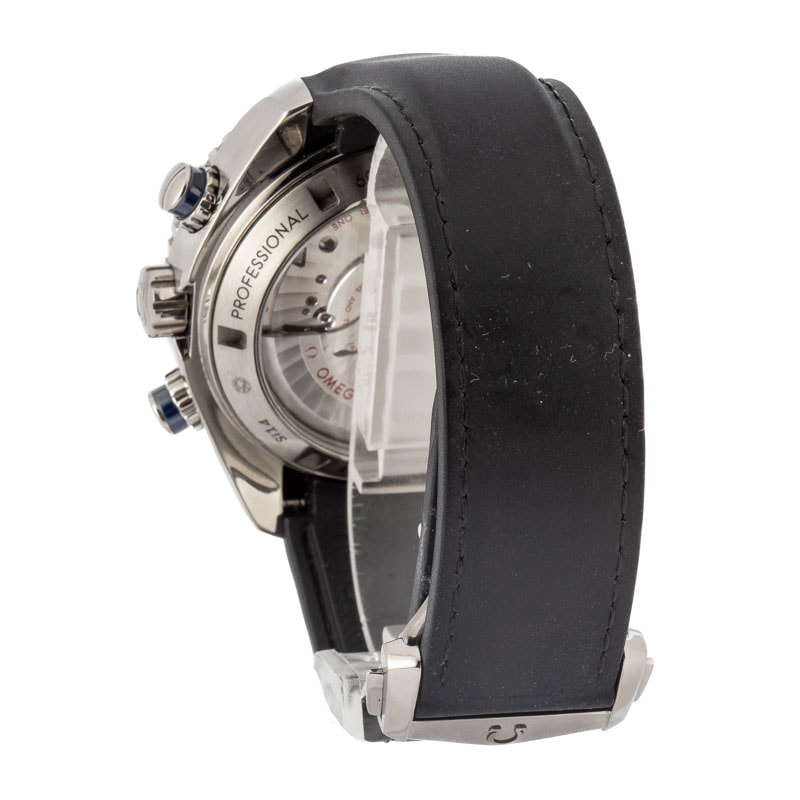 Omega Seamaster Planet Ocean 600M Titanium on Rubber Strap