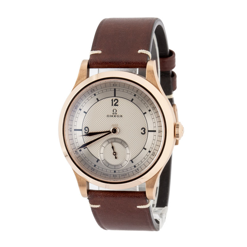 Omega Specialities Paris 2024 Bronze Gold on Leather Strap