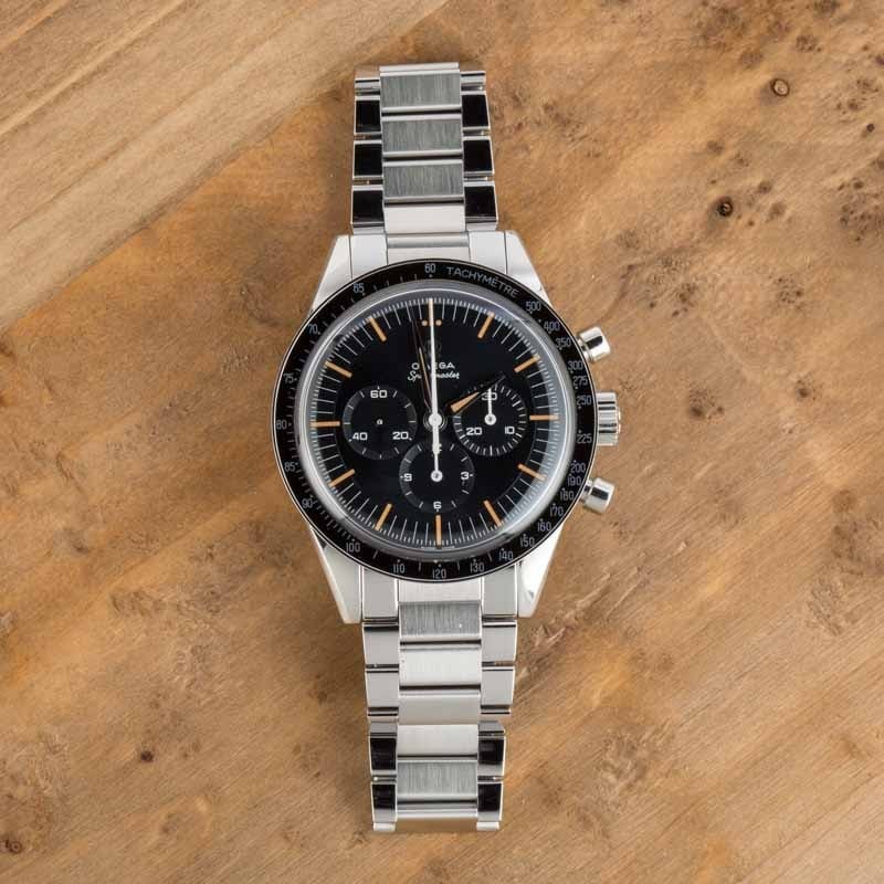 Omega Speedmaster First Omega in Space Blue Grey Dial