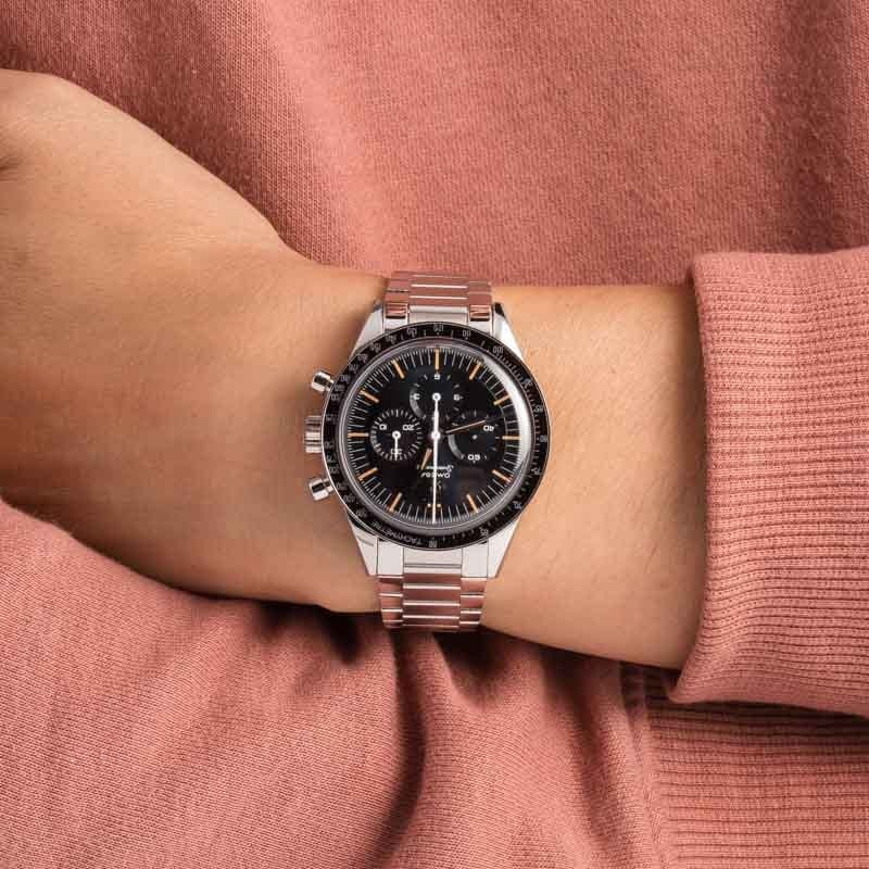 Omega Speedmaster First Omega in Space Blue Grey Dial