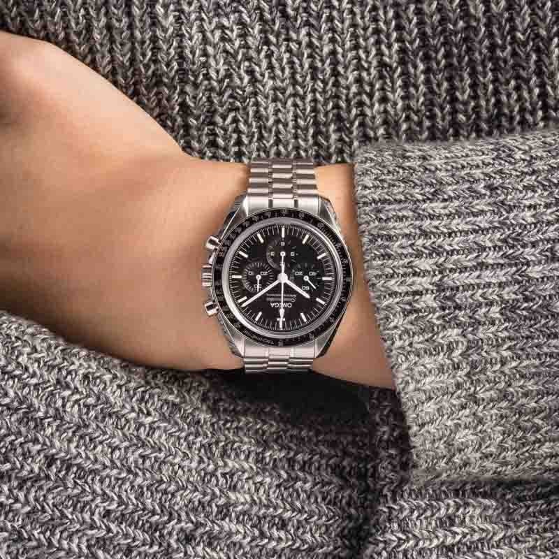 Men's Omega Speedmaster Black Dial Moonwatch Professional 42MM