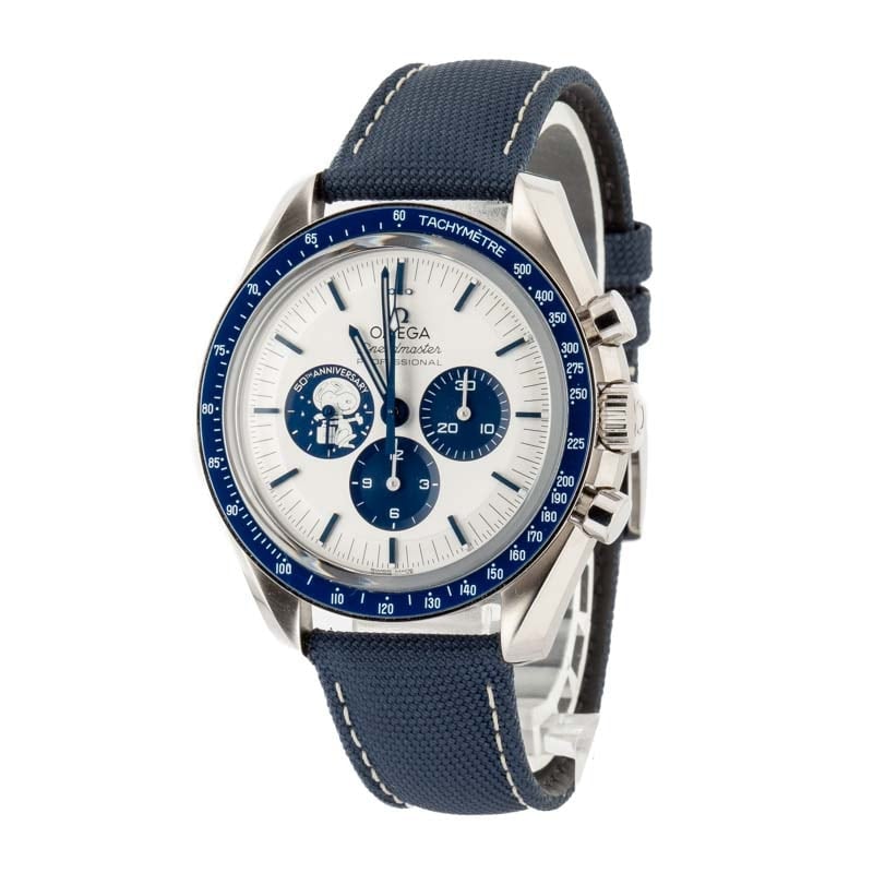 Omega Speedmaster Silver Snoopy Award