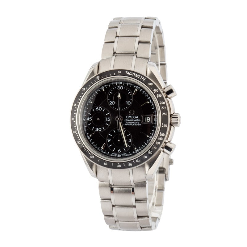 Omega Speedmaster Black Dial Date / Day-Date Stainless Steel