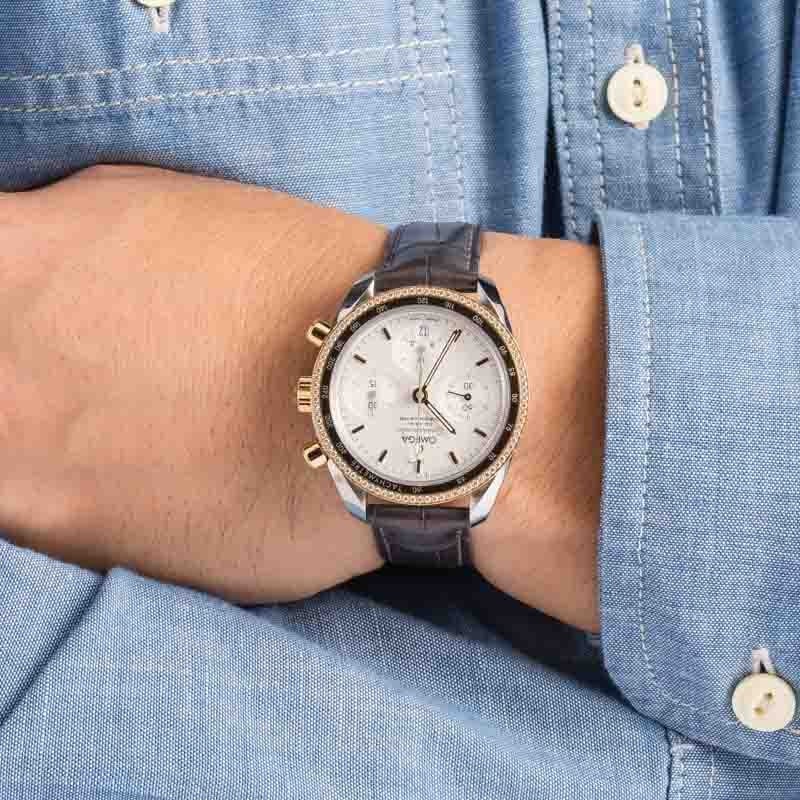 Omega Speedmaster 38 Steel & Yellow Gold