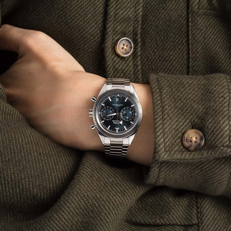 Omega Speedmaster Steel Blue Dial