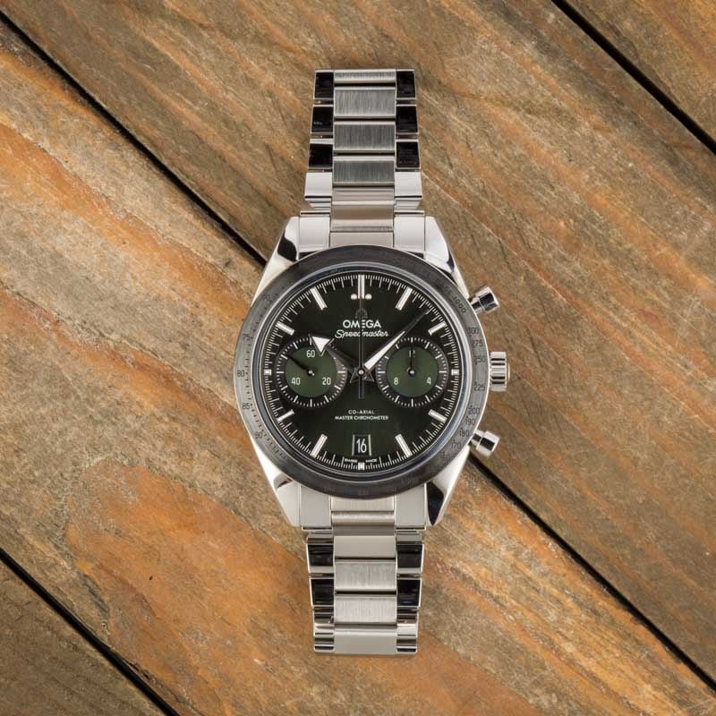 Omega Speedmaster '57 Green Dial