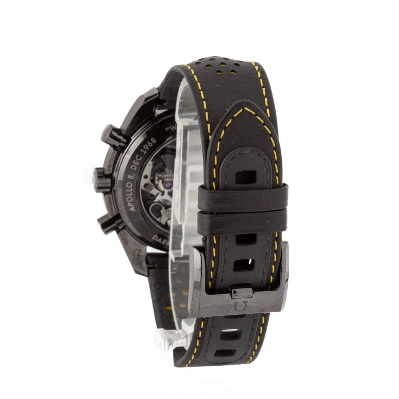 Pre-owned Omega Speedmaster Apollo 8 Dark Side of the Moon Ceramic