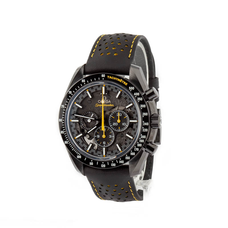 Pre-owned Omega Speedmaster Apollo 8 Dark Side of the Moon Ceramic