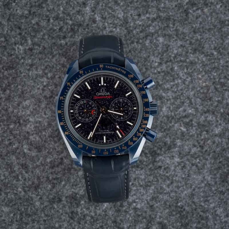 Pre-owned Omega Speedmaster Blue Side of the Moon