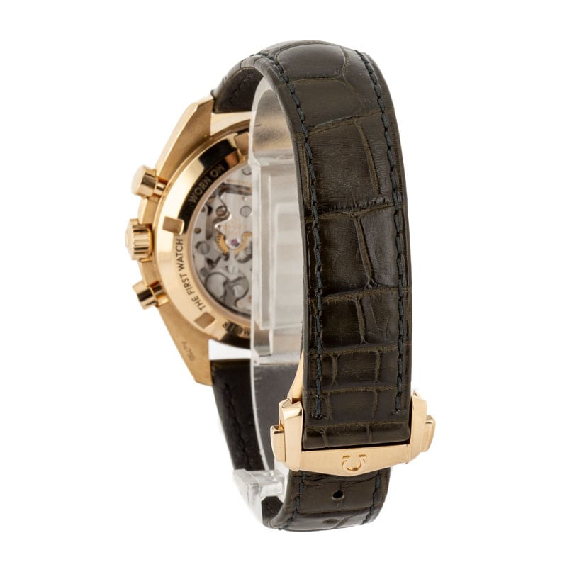 Omega Speedmaster Moonwatch Professional 18k Moonshine Gold