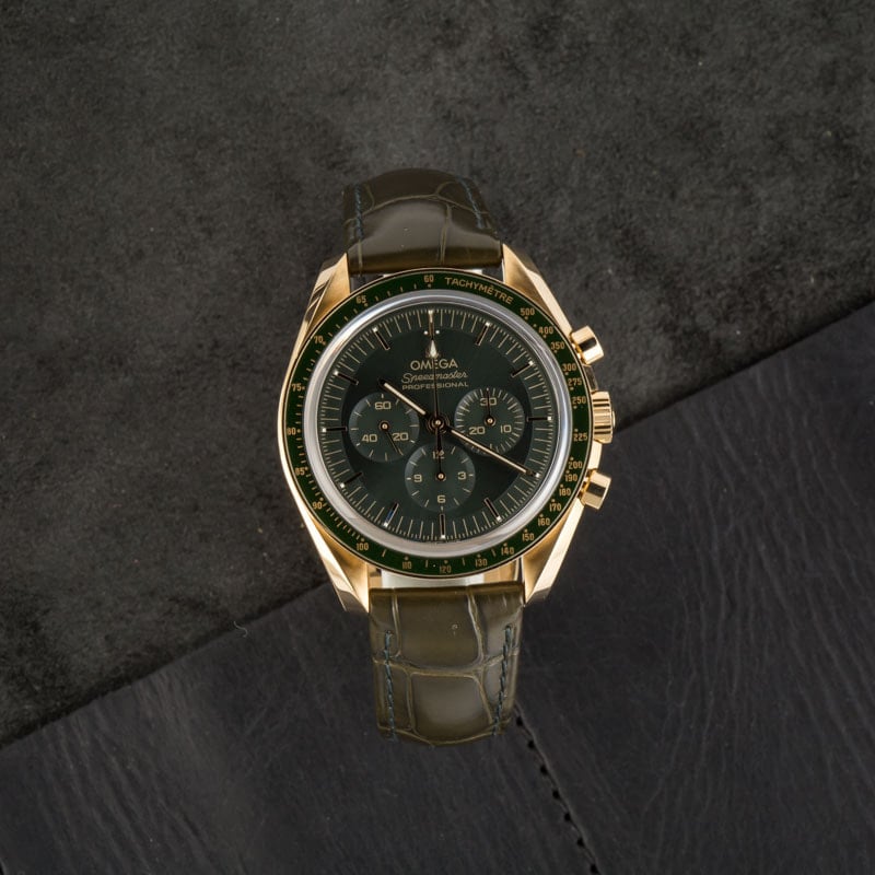 Omega Speedmaster Moonwatch Professional 18k Moonshine Gold
