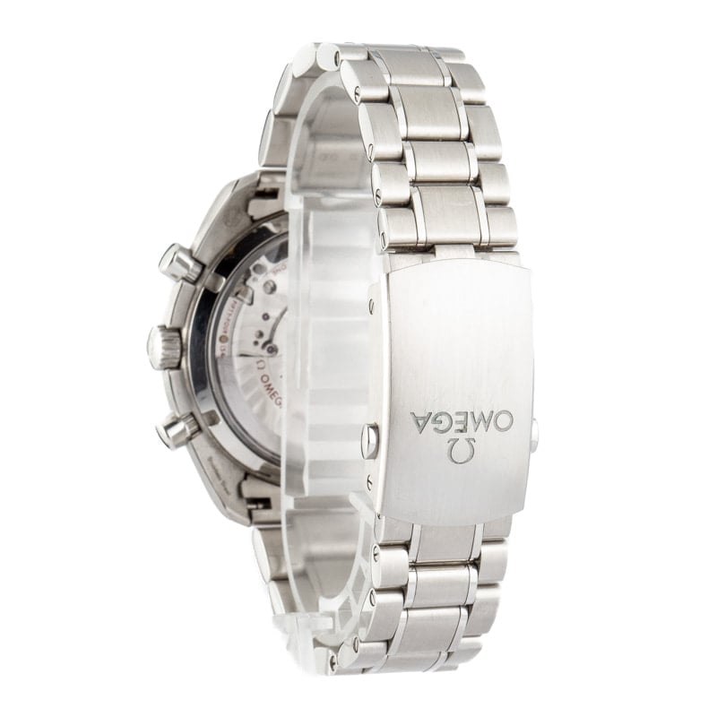 Pre-Owned Omega Speedmaster Chronograph White Dial