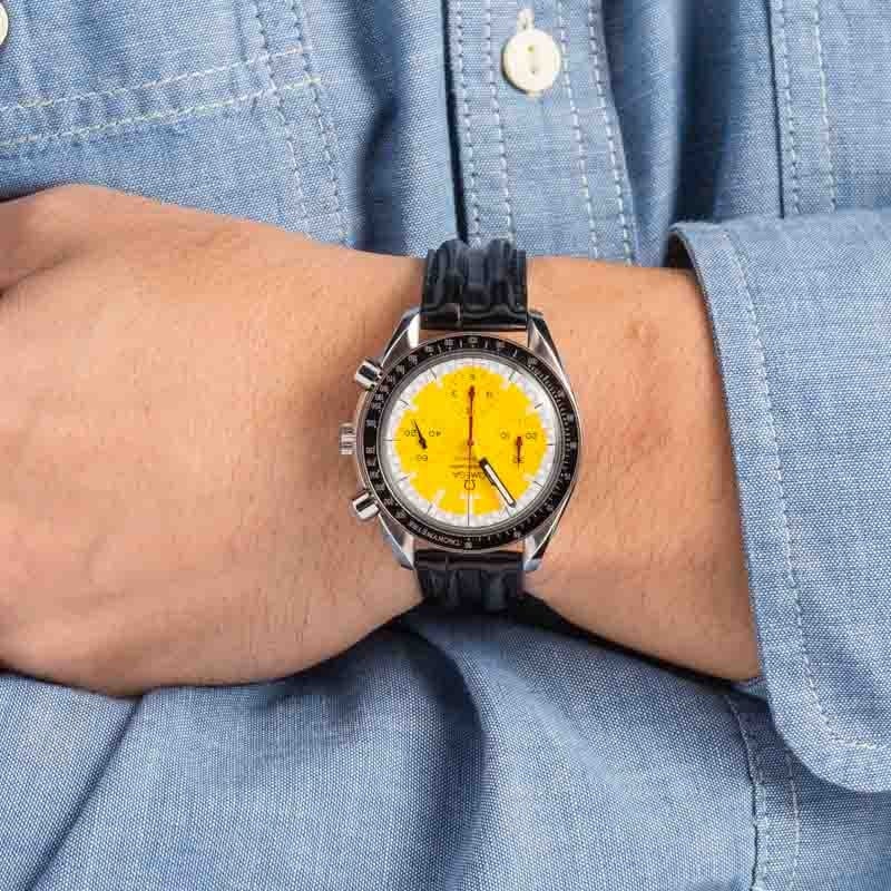 Omega Speedmaster Yellow Dial