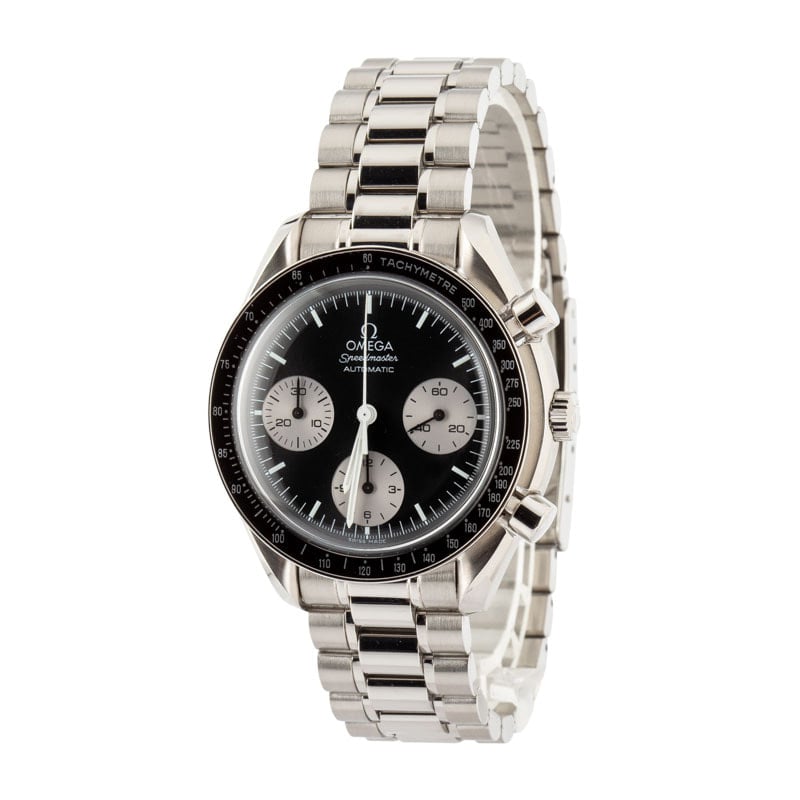 Pre-owned Omega Speedmaster Reduced Inverted Panda