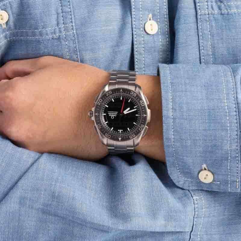 Pre-owned Omega Speedmaster Skywalker X 33 Titanium
