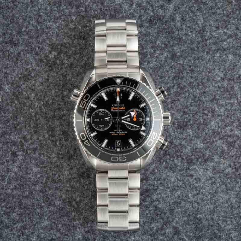 Pre-Owned Omega Seamaster Planet Ocean Black