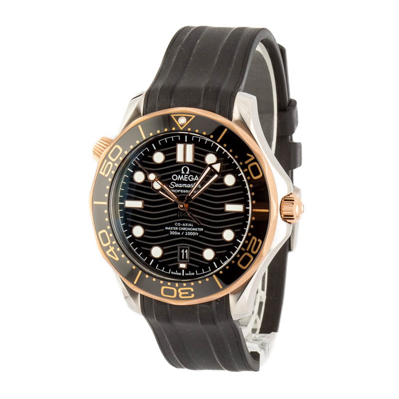 Omega Seamaster Steel & 18k Sedna Gold