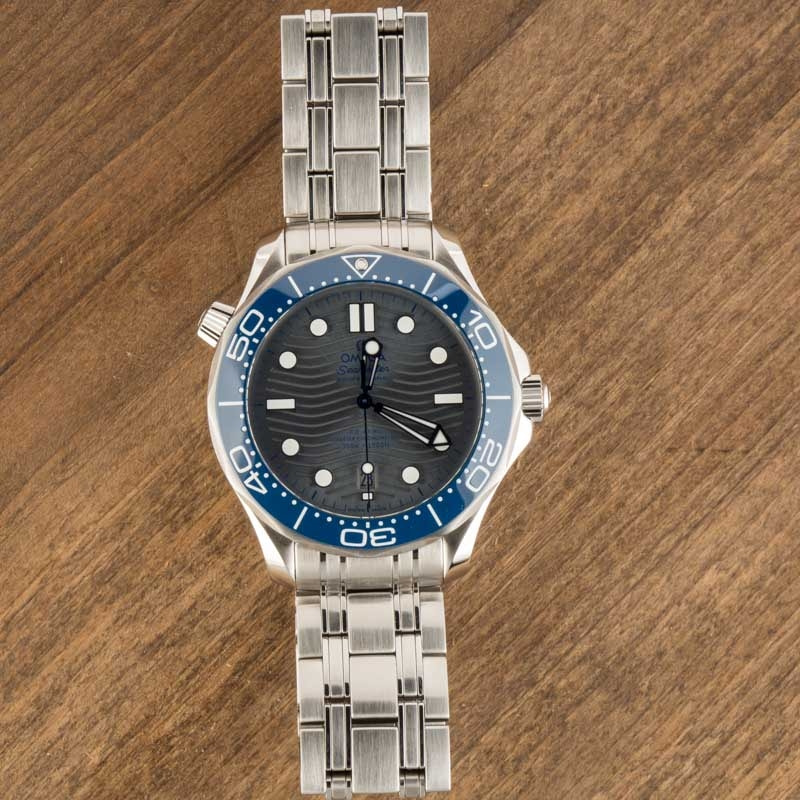 Omega Seamaster Diver 300M Grey Wave