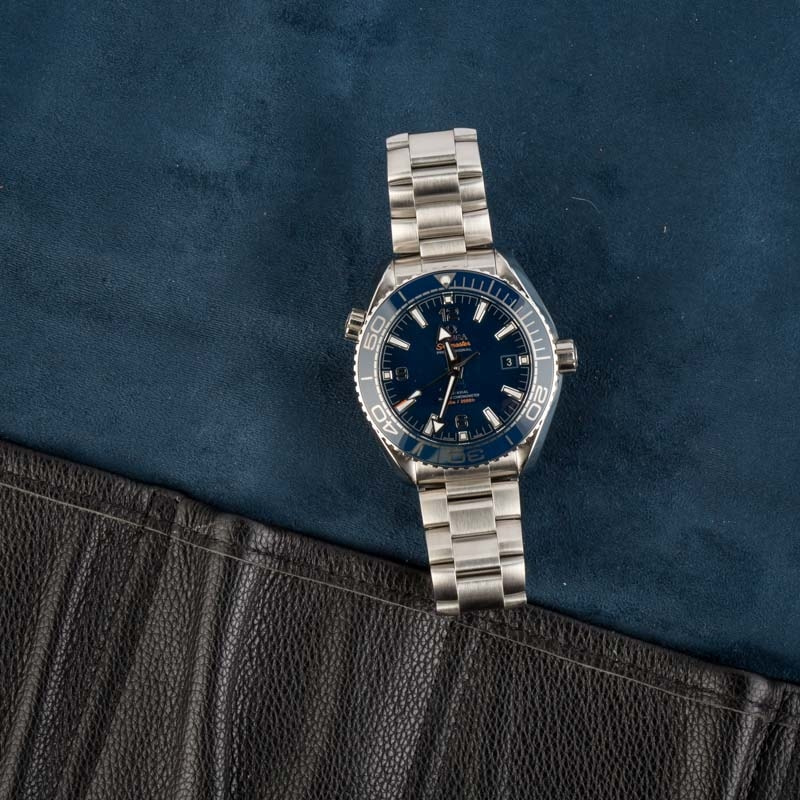 Mens Omega Seamaster Planet Ocean Stainless Steel
