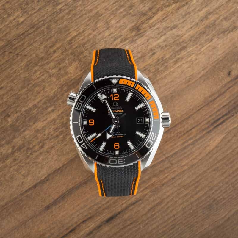 Omega Seamaster Planet Ocean 600M Co-Axial Black & Orange