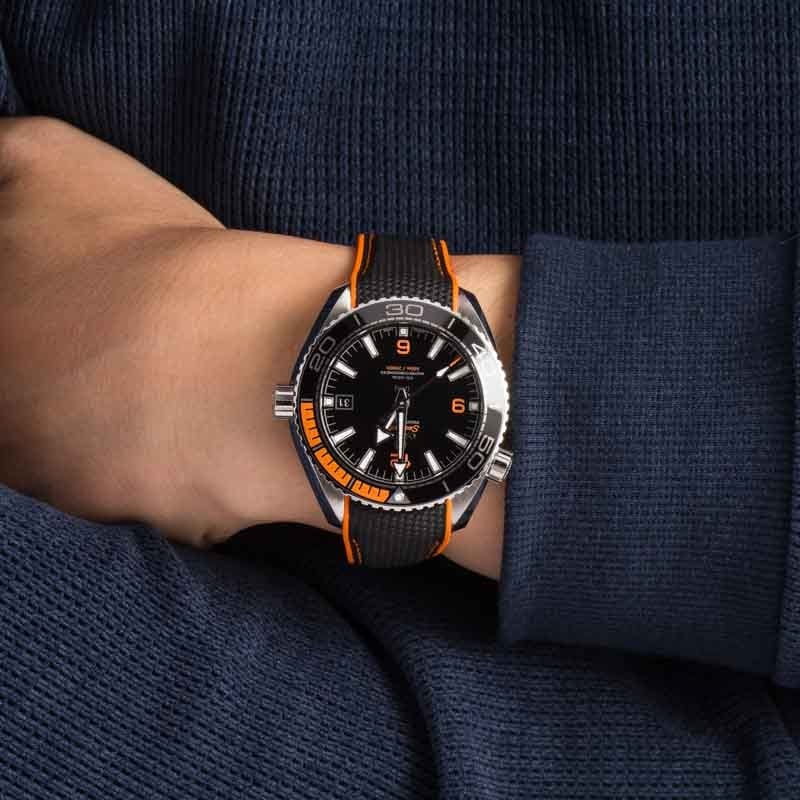 Omega Seamaster Planet Ocean 600M Co-Axial Black & Orange
