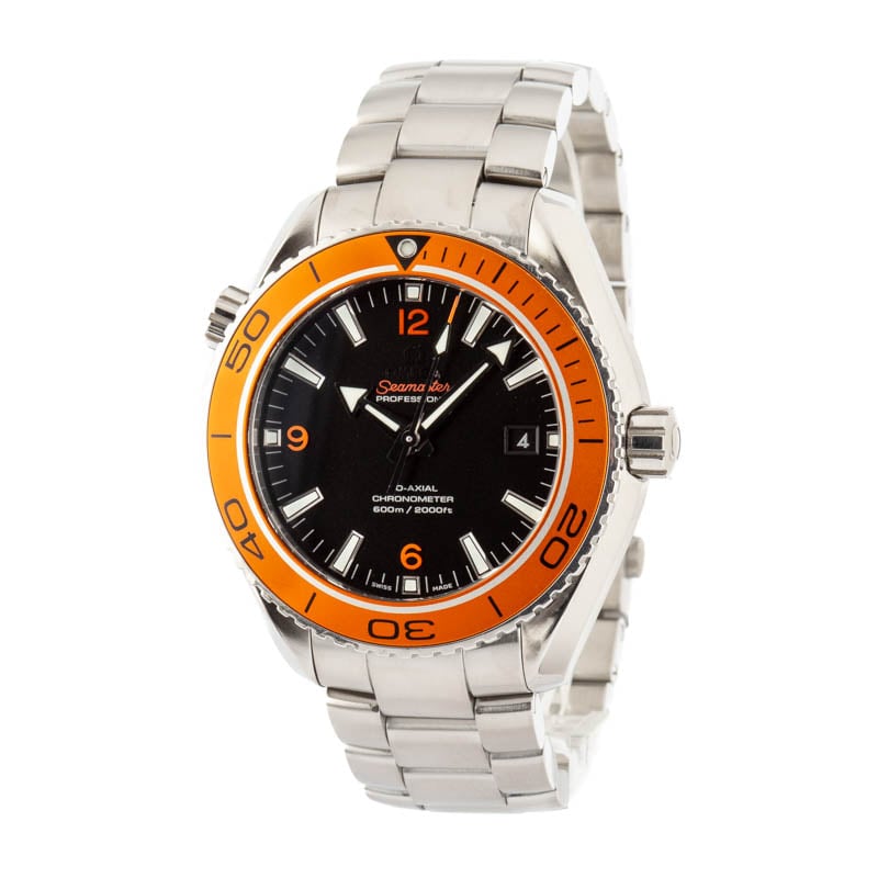 Omega Seamaster Planet Ocean Orange Bezel