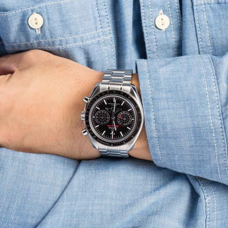 Omega Speedmaster Moonphase Stainless Steel