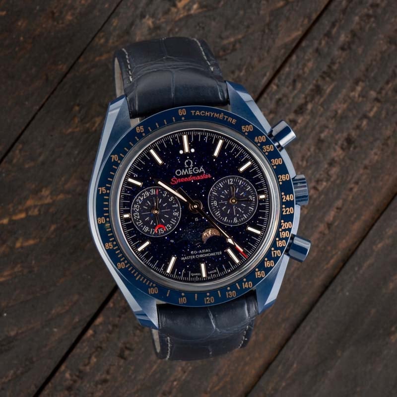 Omega Speedmaster Blue Side of the Moon