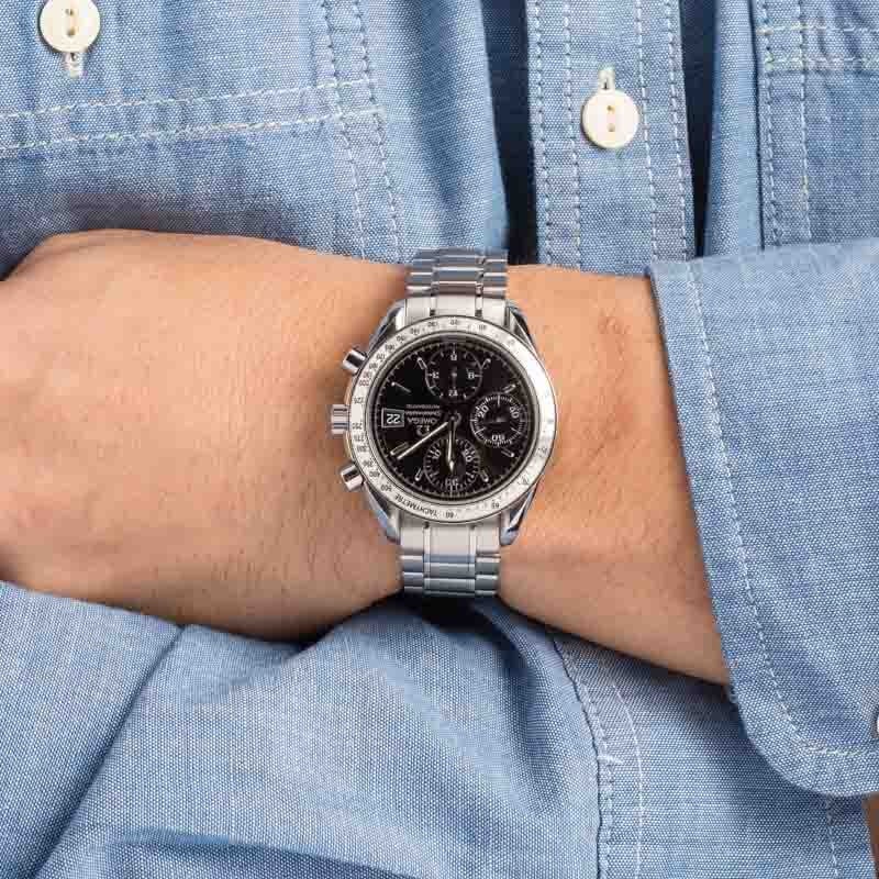 OMEGA スピードマスター 3513.50 ブラック Buy Used OMEGA Speedmaster 3513.50.00 | Bob's Watches - Sku