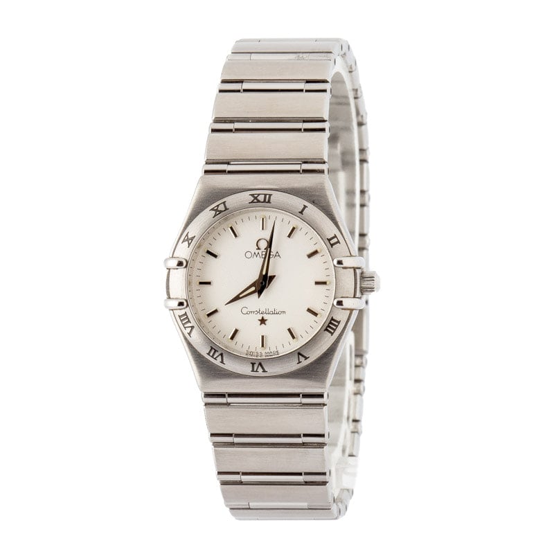 Omega Lady Constellation Silver Dial