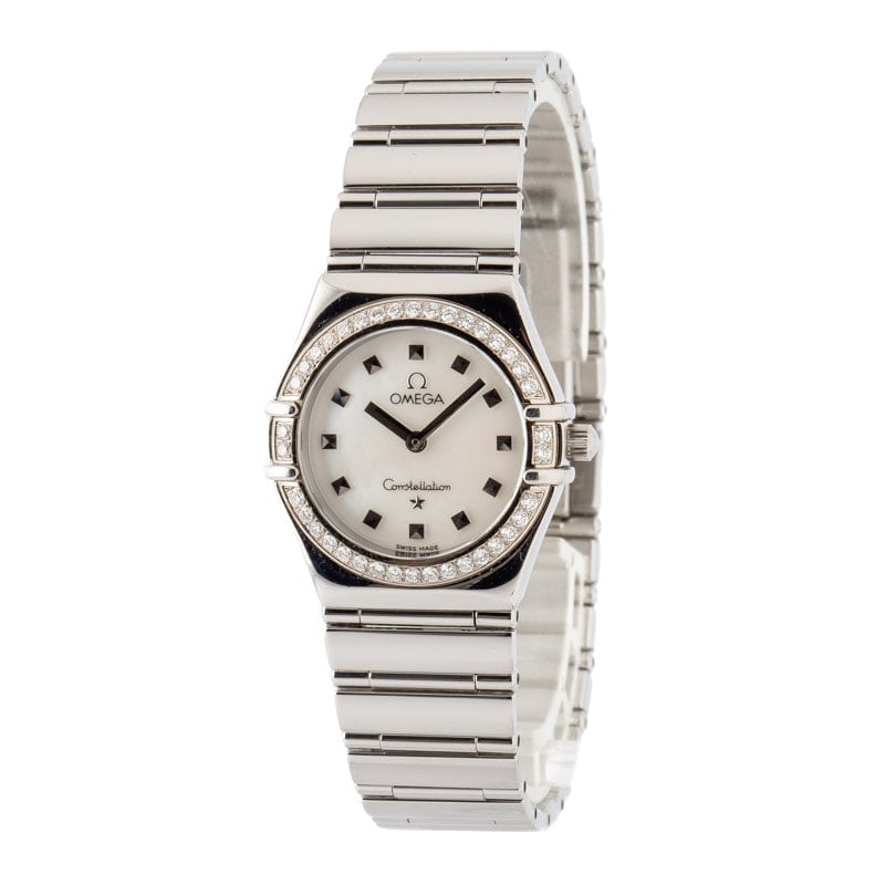 Omega Lady Constellation Diamond Bezel