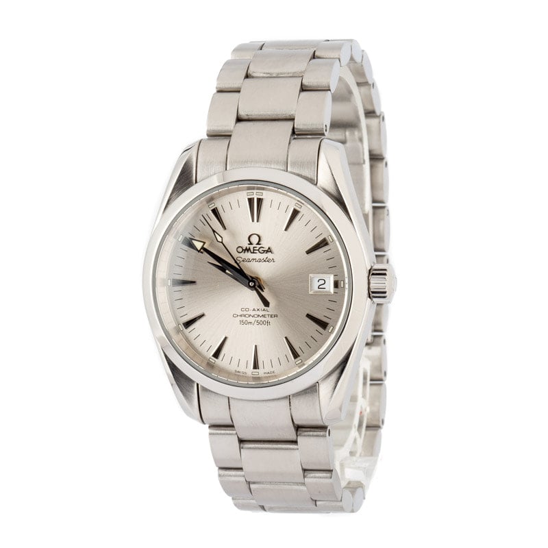 Omega Seamaster Stainless Steel Silver Dial