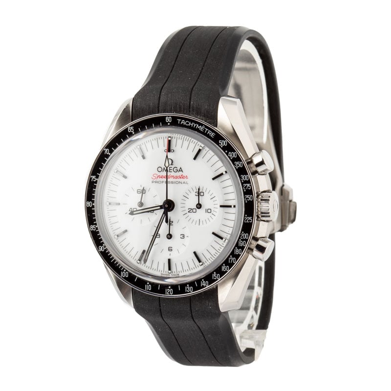 Speedmaster Moonwatch Professional Steel on Rubber