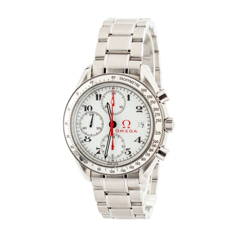 Omega Speedmaster White Olympic Dial