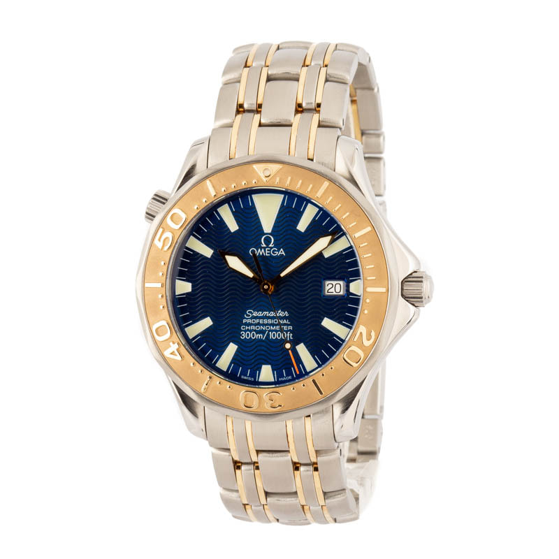 Omega Seamaster Blue Dial