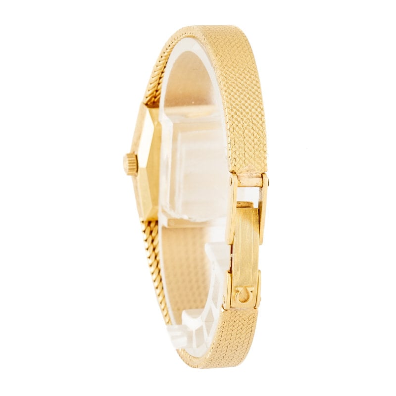 Vintage Ladies Omega Cocktail Yellow Gold