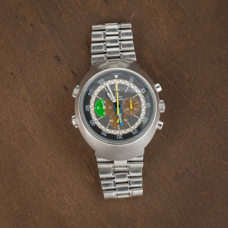 Vintage Omega Flightmaster 145.013 Stainless Steel