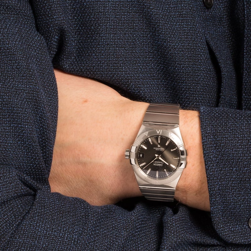 Omega Constellation Steel Co-Axial