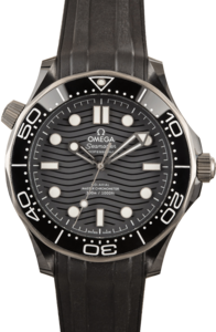 Mens Omega Seamaster Diver 300M Black