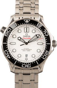 Omega 42MM Seamaster Diver White Dial