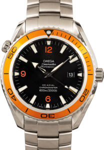 Omega Seamaster Planet Ocean Orange Bezel