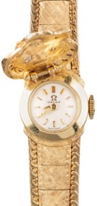 Ladies Omega Cocktail Yellow Gold
