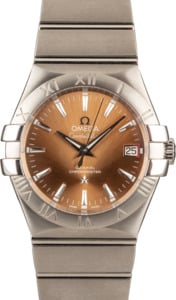Omega Constellation Stainless Steel Bronze Dial