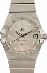 Omega Constellation Silver Index Dial