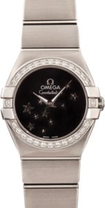 Womens Omega Constellation Stainless Steel Quartz