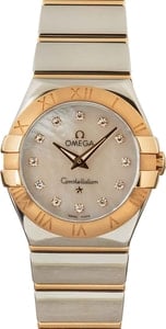 Omega Constellation Mother of Pearl Diamond Dial